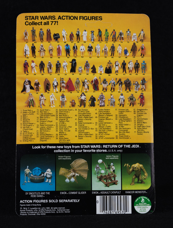 Nikto  Return of The Jedi 77 Card